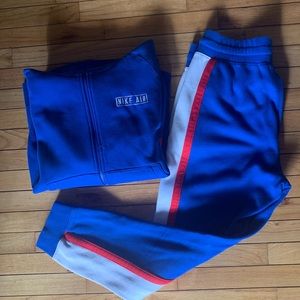 Nike sweat suit!